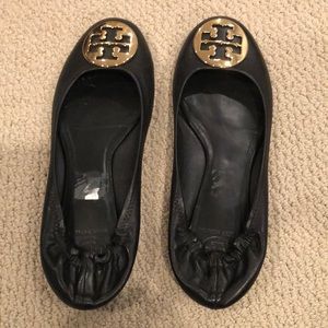 Tory Burch 10M Black Flats